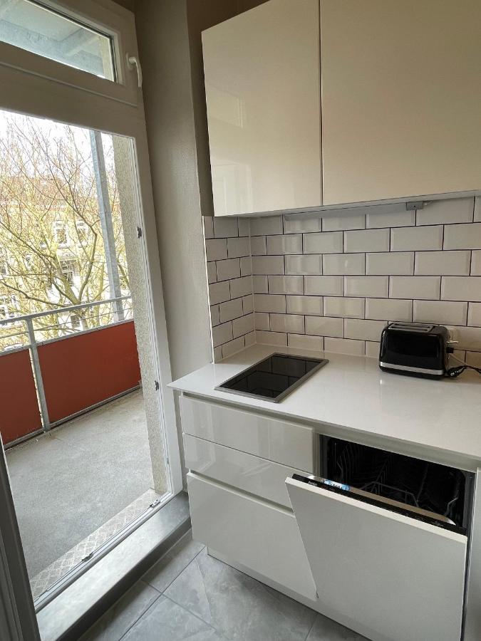 Апартаменты Altbaucharme Deluxe Mit Balkon In Zentraler Lage Киль Экстерьер фото